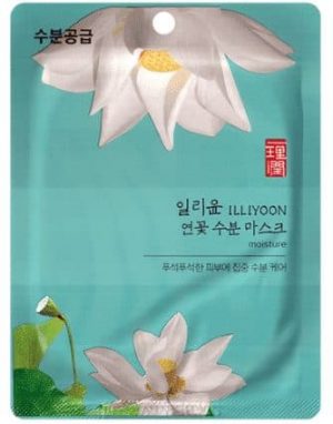 Тканевая маска с лотосом Illiyoon
