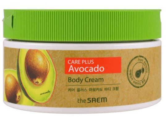 Питательный крем для тела с экстрактом авокадо The Saem