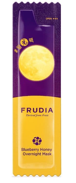 Ночная маска для лица с черникой и медом Frudia