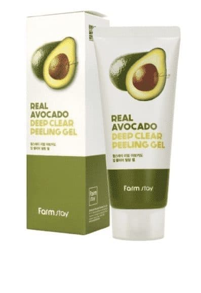 Отшелушивающий гель с экстрактом авокадо Farmstay