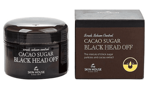 Сахарный какао-скраб для лица The Skin House