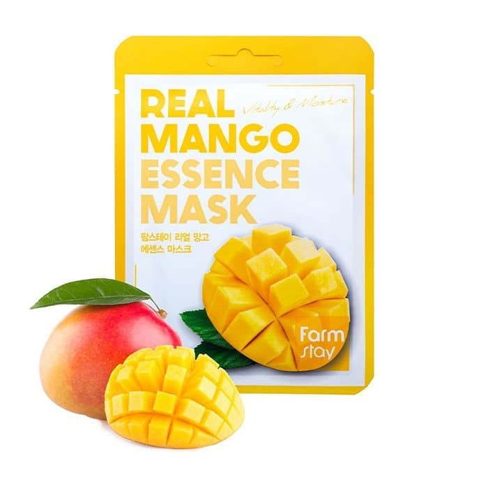 Питательная тканевая маска для лица с экстрактом манго zozu mango oil control bright mask