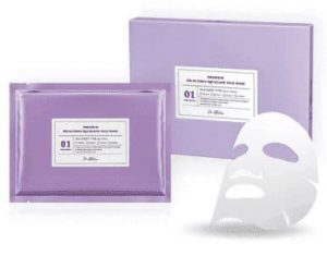 Тканевая маска с гиалуроновой кислотой и скваланом для лица Dr. Althea
