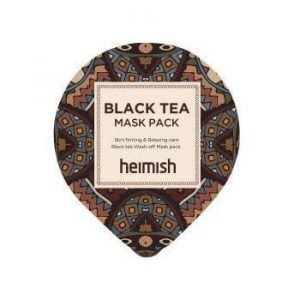 Маска снимающая отеки с черным чаем Heimish (саше)