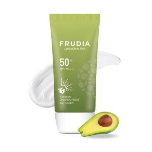 Солнцезащитный восстанавливающий крем с авокадо SPF50 + PA ++++ Frudia