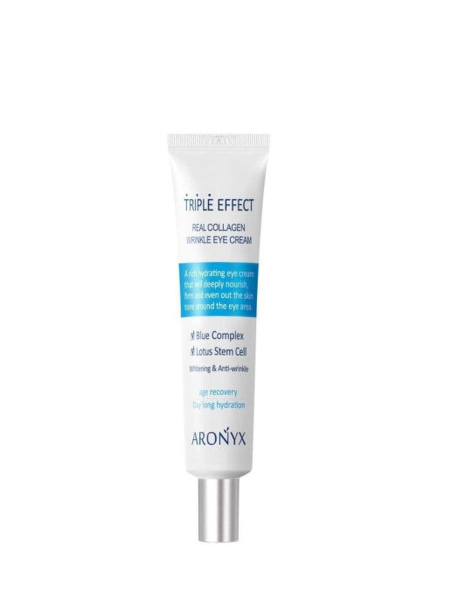 Крем для кожи вокруг глаз с тройным эффектом с морским коллагеном Aronyx
