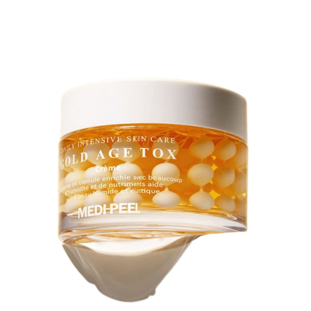 Антивозрастной капсульный крем с экстрактом золотого шелкопряда Medi-Peel