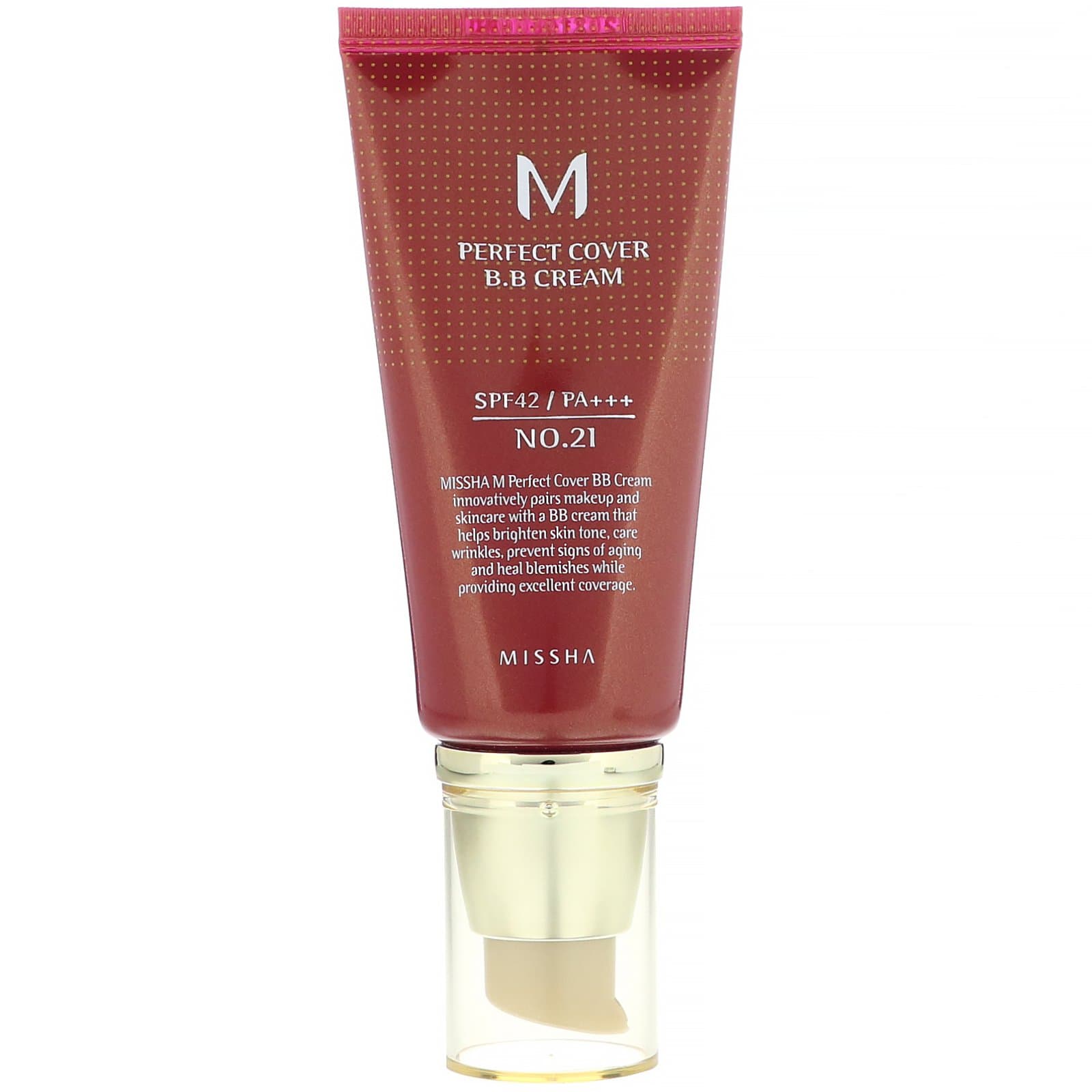 Тональный BB крем 21 оттенок Missha SPF42/PA+++ Тональный BB крем 21 оттенок Missha SPF42/PA+++