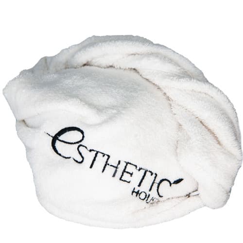Полотенце для волос белое Esthetic House