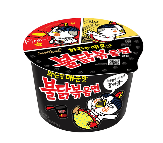 Корейская лапша со вкусом острой курицы Samyang