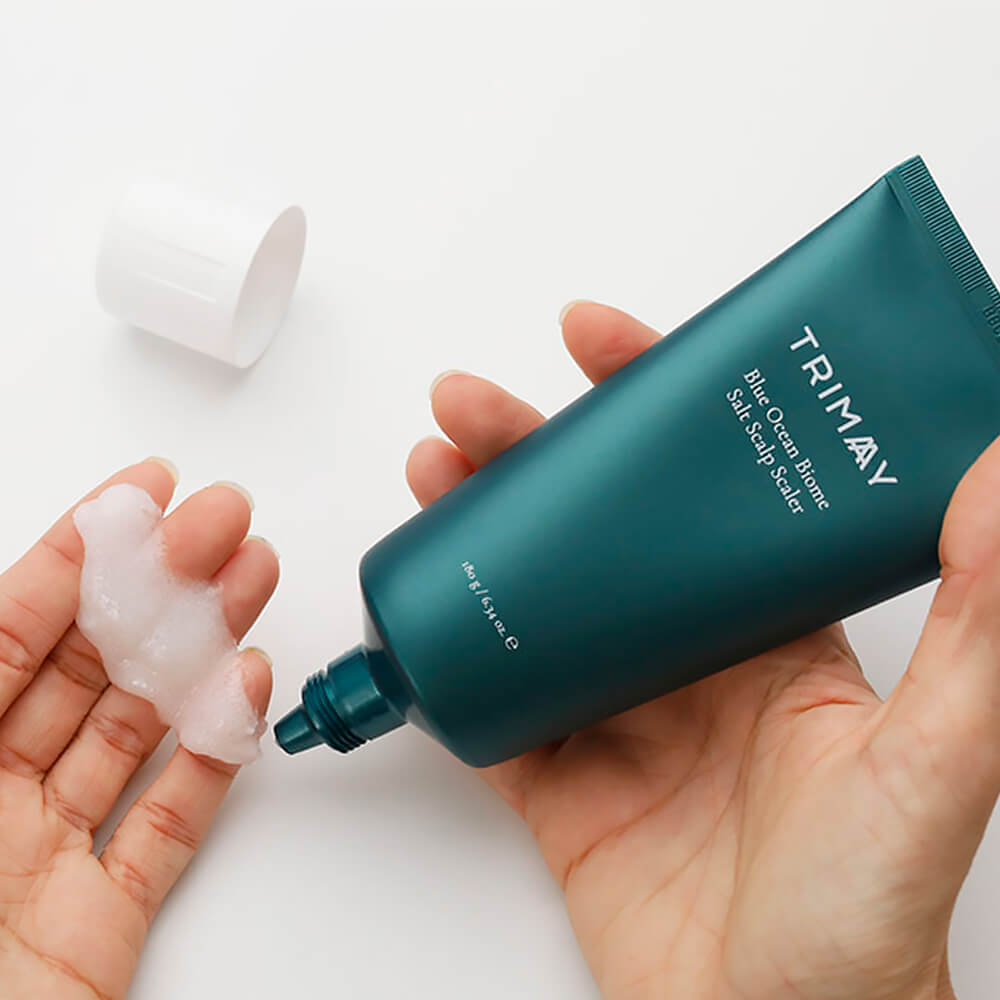 Пилинг для кожи головы с морской солью и пробиотиками Trimay
