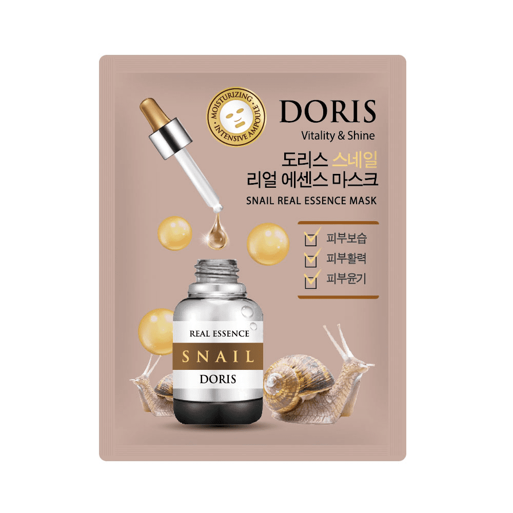 Тканевая маска с муцином улитки Doris Тканевая маска с муцином улитки Doris