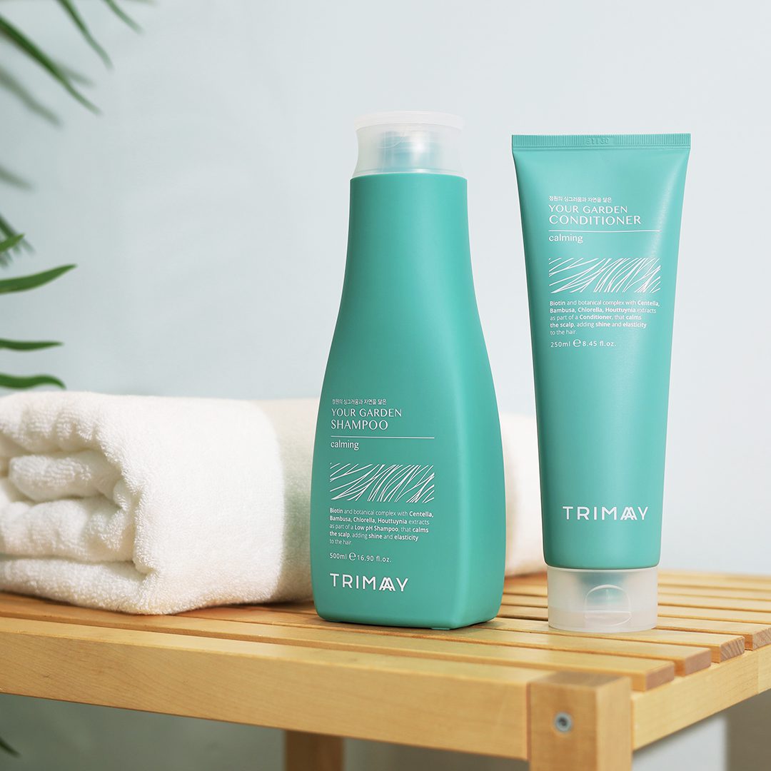 Шампунь бессульфатный биотиновый с экстрактом центеллы Trimay