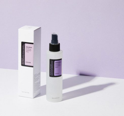 Мягкий очищающий тоник с AHA BHA кислотами COSRX