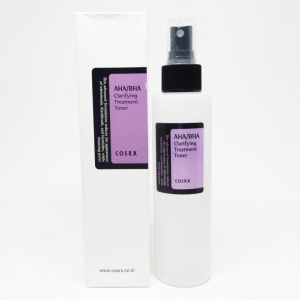 Мягкий очищающий тоник с AHA BHA кислотами COSRX