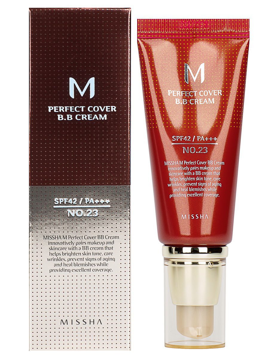 Тональный ББ крем Missha 23 оттенок