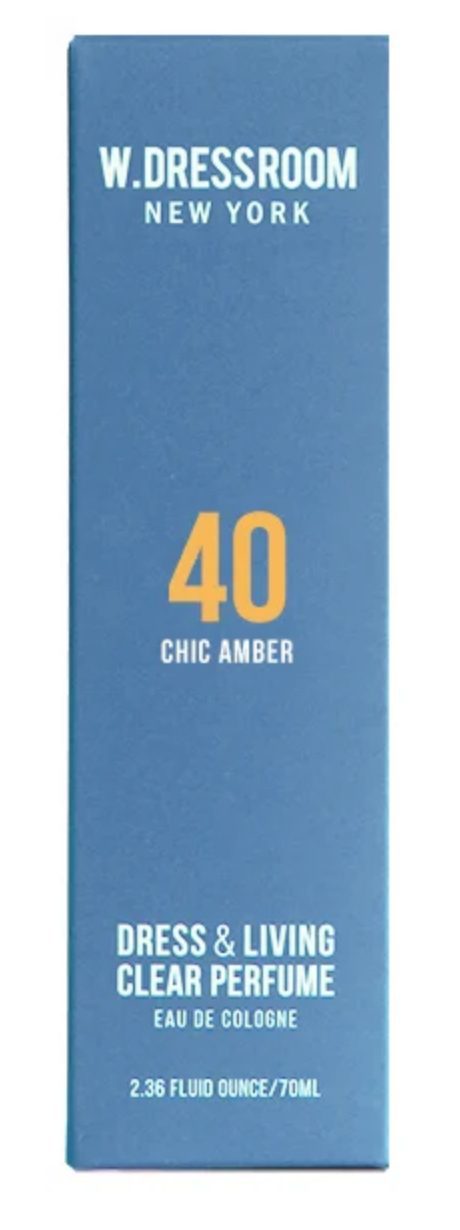 Спрей для одежды и дома парфюмированный №40 W.DRESSROOM Спрей для одежды и дома парфюмированный №40 W.DRESSROOM