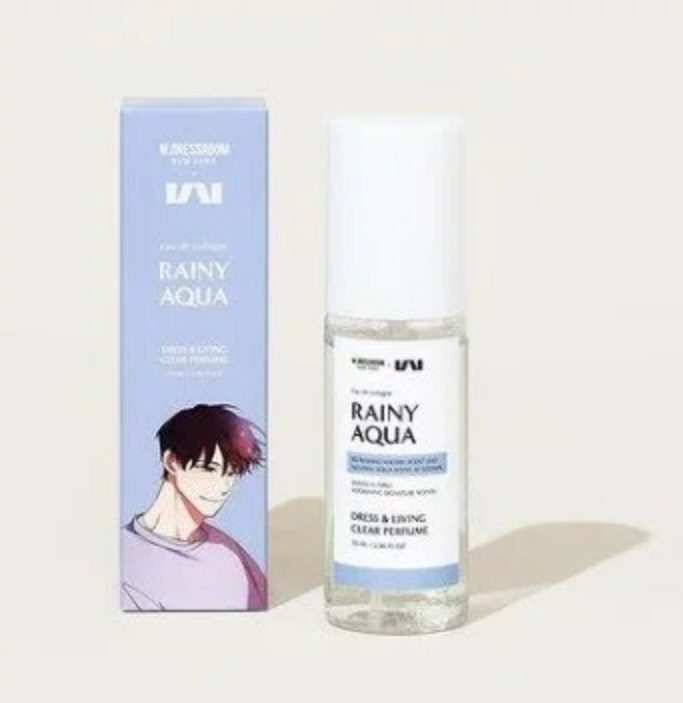 Спрей для одежды и дома парфюмированный Rainy Aqua W.DRESSROOM Спрей для одежды и дома парфюмированный Rainy Aqua W.DRESSROOM