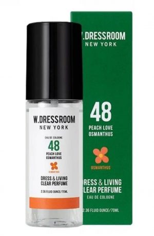 Спрей для одежды и дома парфюмированный №48 с ароматом персика и лимона W.Dressroom