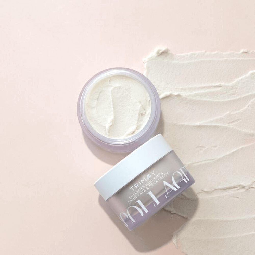 Ночной крем для лица и шеи с бакучиолом Trimay