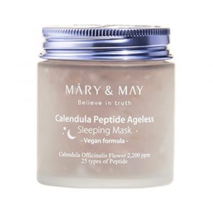 Ночная антивозрастная маска с лепестками календулы Mary&May