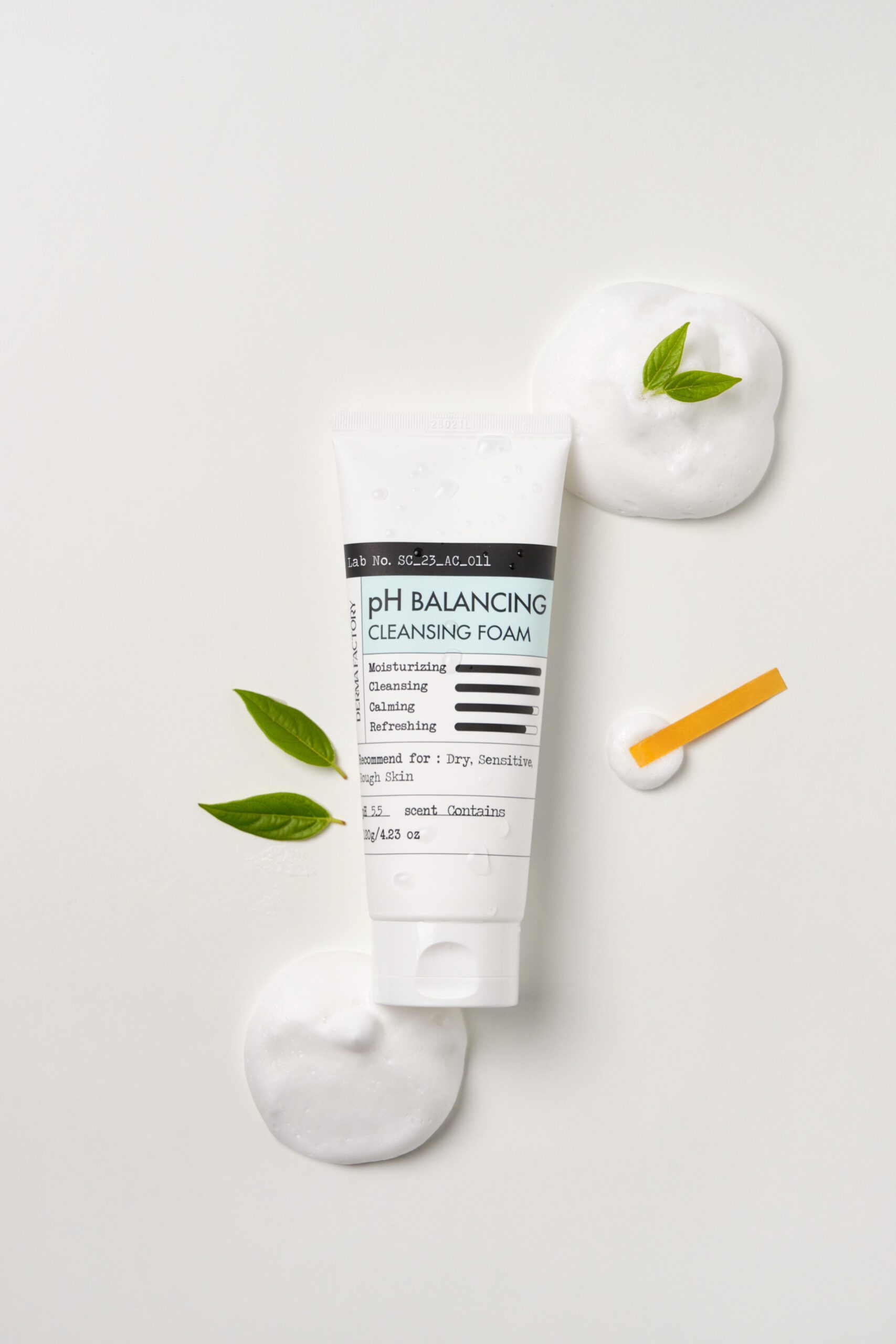 Низкокислотная пенка для умывания Derma Factory Низкокислотная пенка для умывания Derma Factory