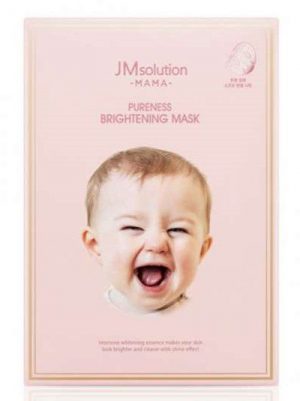 Увлажняющая маска с жемчугом и ниацинамидом для сияния кожи серия “Мама”JMsolution