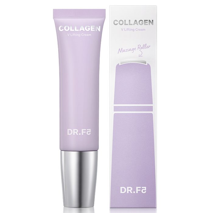 Крем-роллер с коллагеном для моделирования овала лица, шеи и декольте Dr.F5