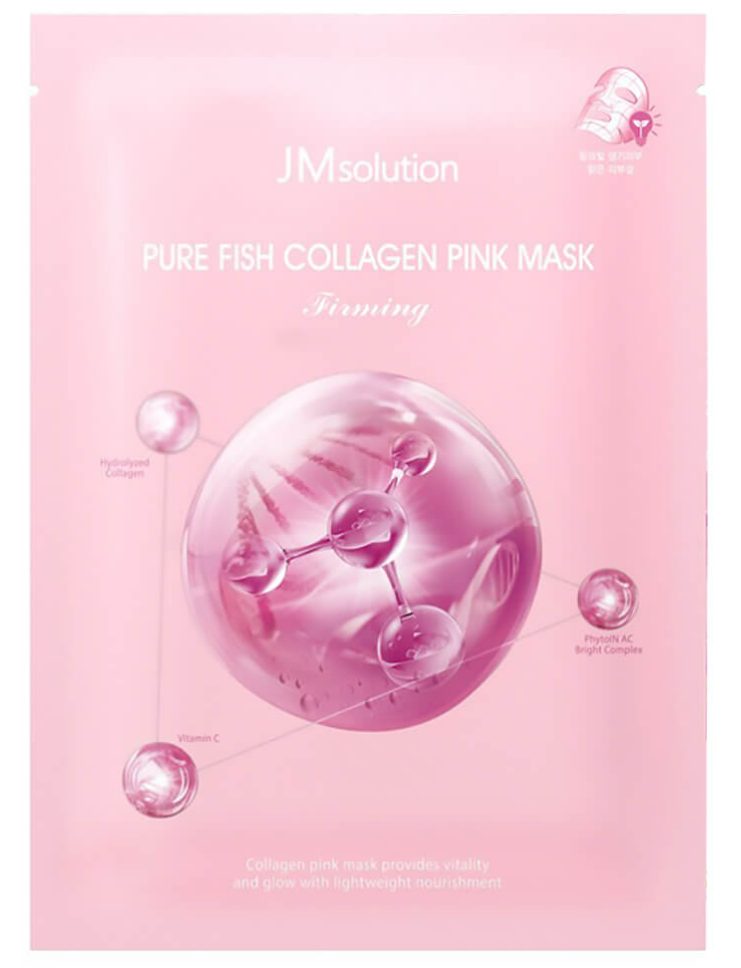 Укрепляющая маска с коллагеном для сияния кожи JMsolution