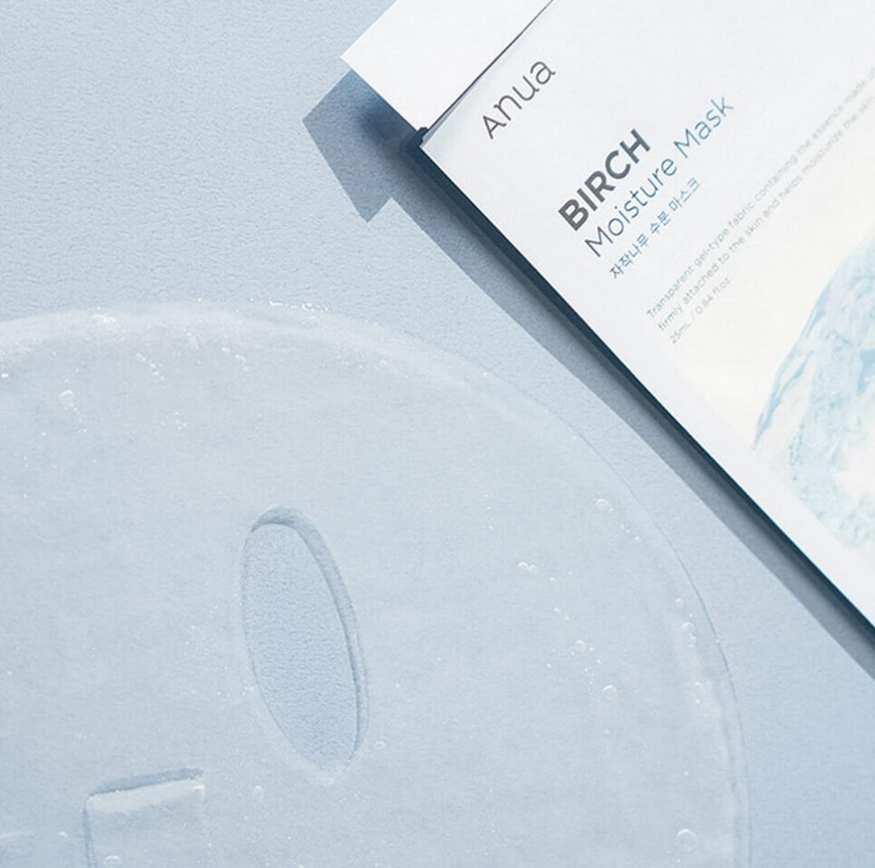 Увлажняющая тканевая маска с берёзовым соком Anua