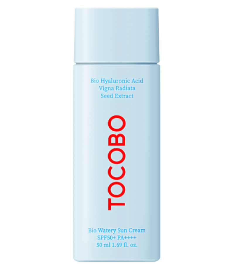 Лёгкий увлажняющий солнцезащитный крем SPF50+ PA++++ Tocobo