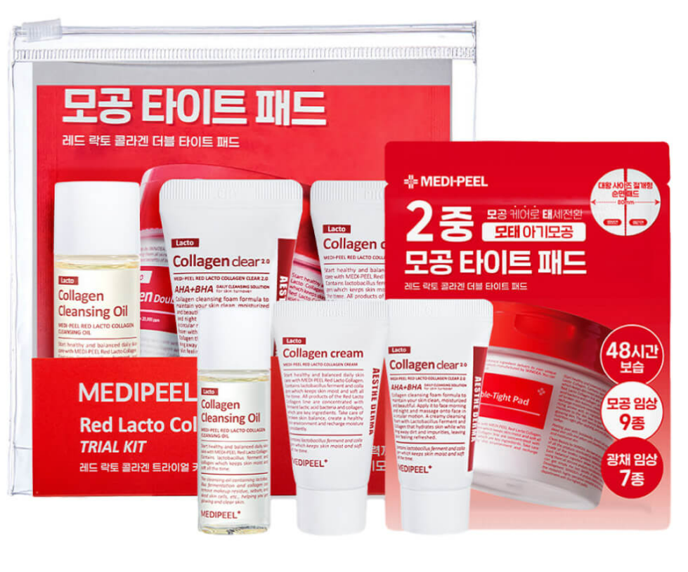 Укрепляющие миниатюры с коллагеном и лактобак-ми Medi-Peel