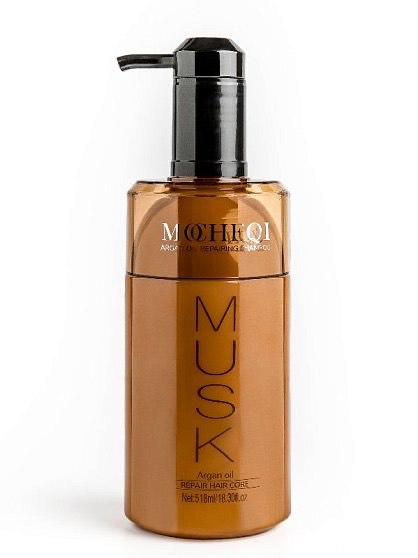 Реконструирующий шампунь с маслом арганы MOCHEQI