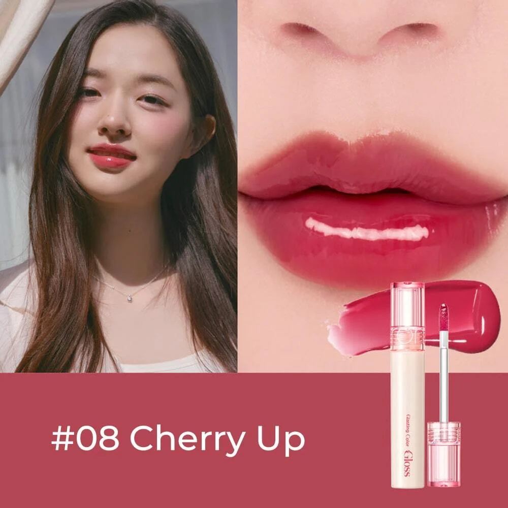 Блеск для губ 08 Cherry up Rom&Nd Блеск для губ 08 Cherry up Rom&Nd