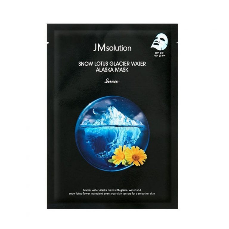 Маска тканевая для лица увлажняющая с экстрактом лотоса JMsolution Маска тканевая для лица увлажняющая с экстрактом лотоса JMsolution