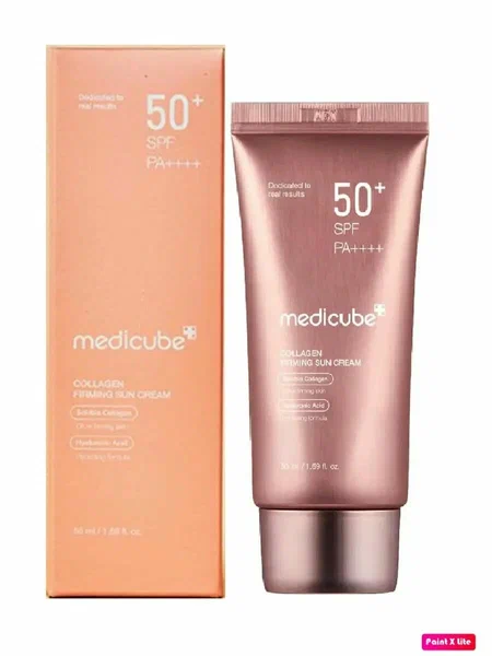 Крем солнцезащитный с коллагеном Medicube 50+SPF PA++++ Крем солнцезащитный с коллагеном Medicube 50+SPF PA++++