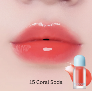 Масло для губ с плампинг-эффектом  Tocobo 15 Coral Soda 4g
