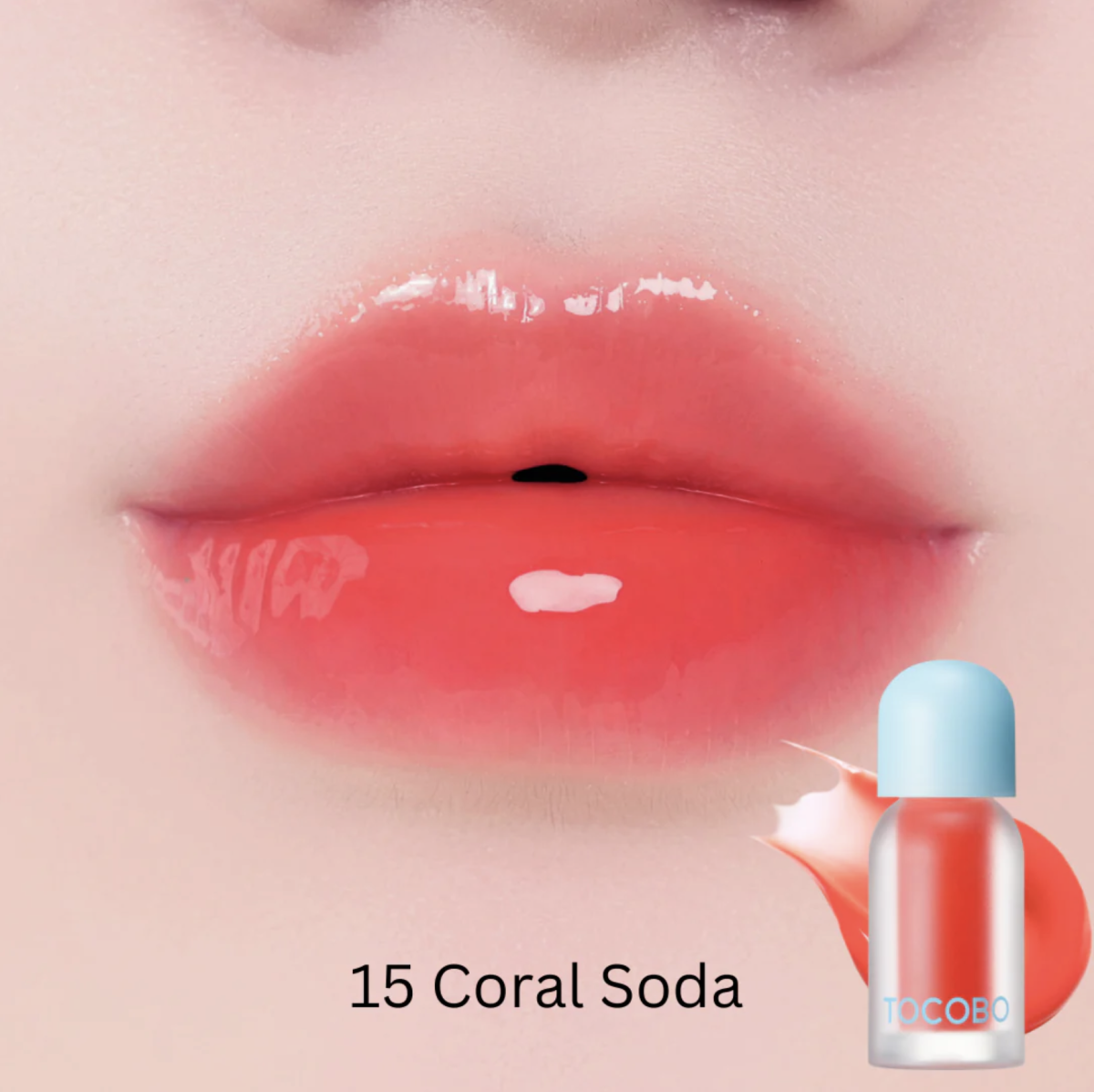 Масло для губ с плампинг-эффектом Tocobo 15 Coral Soda 4g Масло для губ с плампинг-эффектом Tocobo 15 Coral Soda 4g