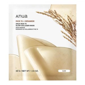 Маска коллагеновая питательная  ANUA Rice