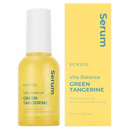 Выравнивающая сыворотка с экстрактом зелёного мандарина и витаминами