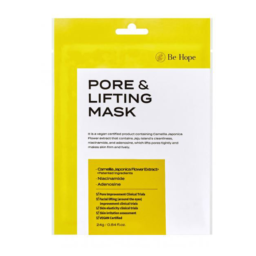Тканевая маска для сужения пор с лифтинг эффектом Be-Hope
