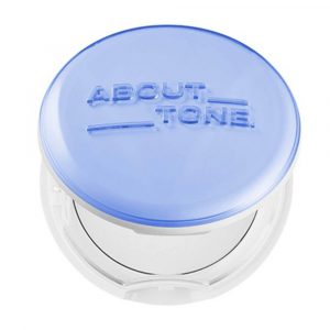 Прессованная прозрачная пудра для фиксации макияжа About Tone