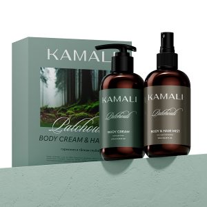 Уходовый набор ( крем+мист)  Patchouli, Kamali