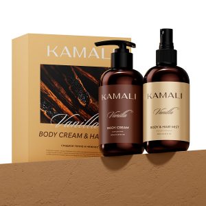 Уходовый набор ( крем+мист)  Vanilla, Kamali