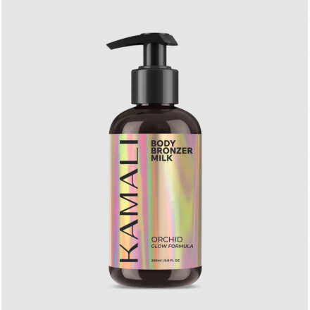 Молочко для тела с эффектом загара (жемчужное золото) Kamali