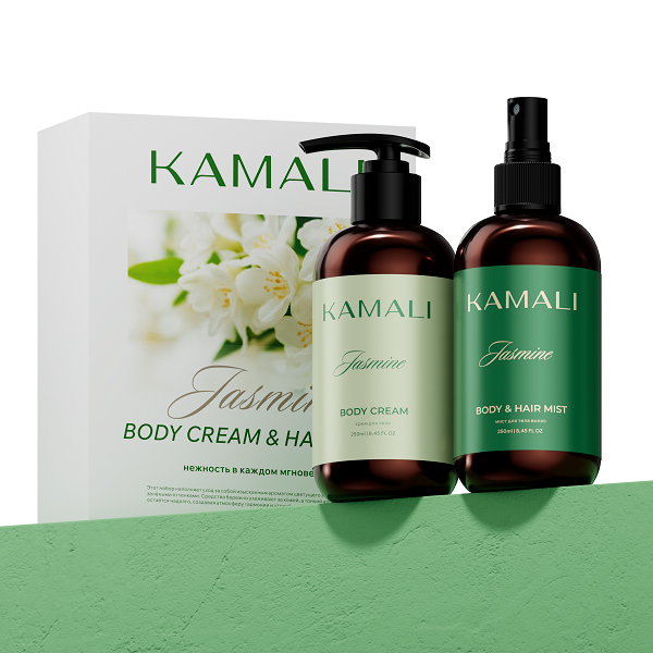 Уходовый набор (крем+мист) Jasmine Kamali