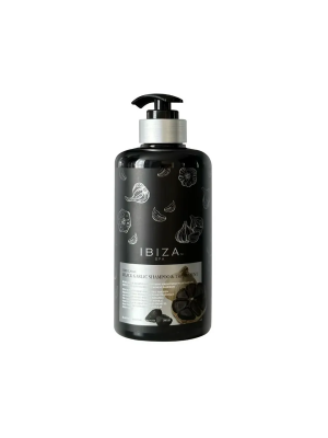 Шампунь для волос против выпадения с черным чесноком Ibiza