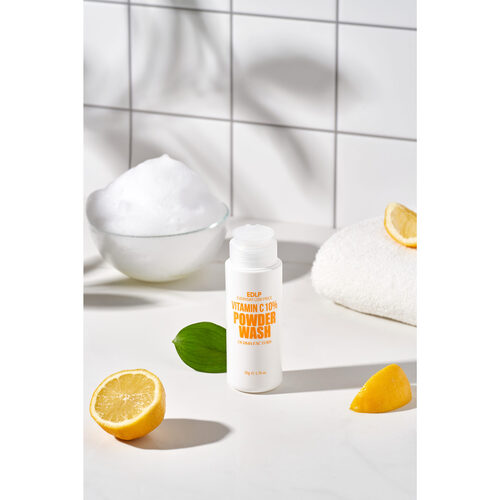 Пудра энзимная очищающая с витамином С10% Derma Factory Пудра энзимная очищающая с витамином С10% Derma Factory