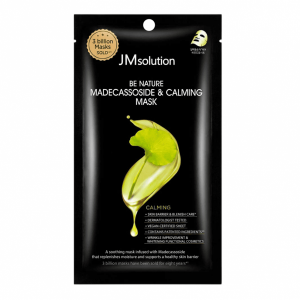 Успокаивающая тканевая маска для лица с мадекассосидом JMsolution