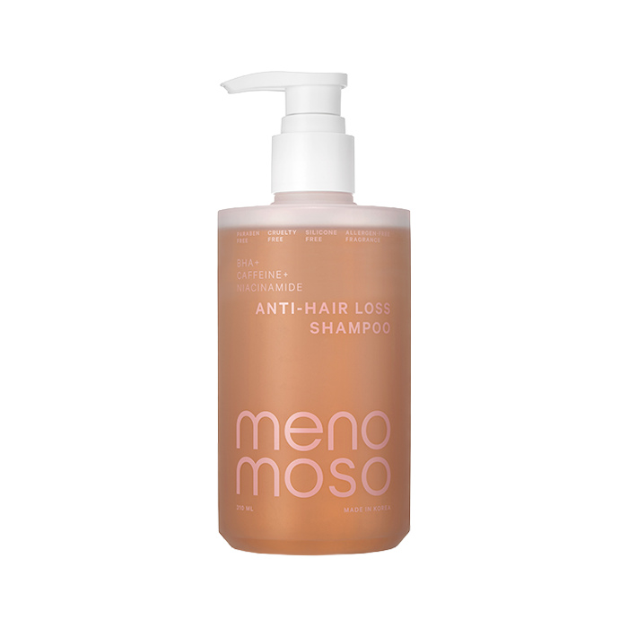 Шампунь для ослабленных волос ВНА+Кофеин Menomoso